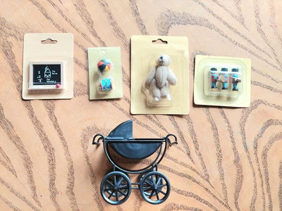 £4.50 • Buy Victorian Dolls House Miniatures 1/12, Nursery/play Room Accessories. 
