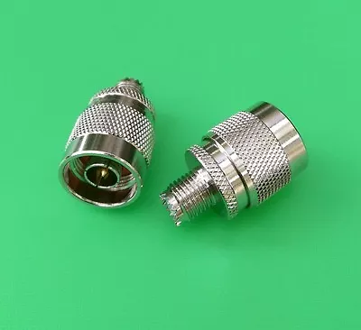 $6.99 • Buy (1 PC) Mini UHF Female To N Male Connector - USA Seller
