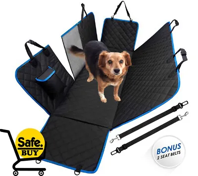 £28.99 • Buy Dog Car Seat Cover Hammock Waterproof With Mesh Viewing Window Pet Seat Cover