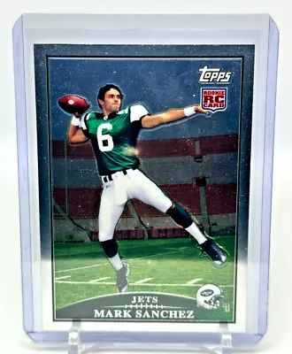 2010 Topps Chrome Mark Sanchez RC Jets #440 • $1.49