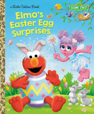 Elmo's Easter Egg Surprises (Sesame Street) (Little Golden Book) - GOOD • $3.81