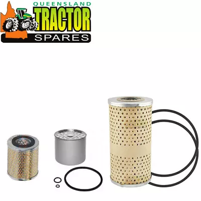 Massey Ferguson 35 And 35X (3 Cylinder Diesel) Fuel And Engine Oil Filter Kit • $40.50