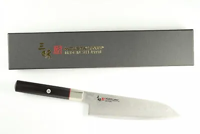 Mcusta Zanmai Hybrid Splash Seki Japan Santoku 180mm Damascus Kitchen Knife • $229.95