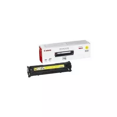 Canon 718 Yellow Toner Cartridge (Yield 2900 Pages) 2659B002AA • £147.19