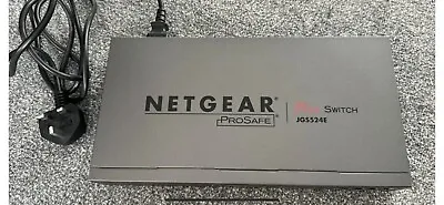 NETGEAR JGS524E — 24 Port Gigabit Ethernet Smart Managed Plus Switch • £25