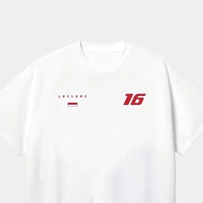Charles Leclerc Monaco F1 T-shirt - F1 Team Ferrari | Grand Prix | Formula 1 One • £15