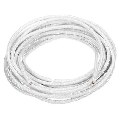 16.4ft 14AWG Electronic Wire High Temperature Electrical Mica Cable White • $13.55