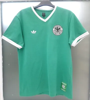 £30 • Buy Adidas Germany World Cup 1970-1974 Gerd Müller T-shirt Green DFB Large.