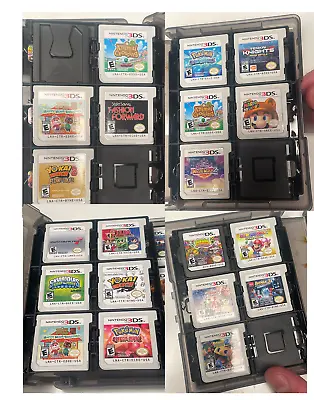 Nintendo 3DS Games Lot - YOU PICK! (Read Description) • $10