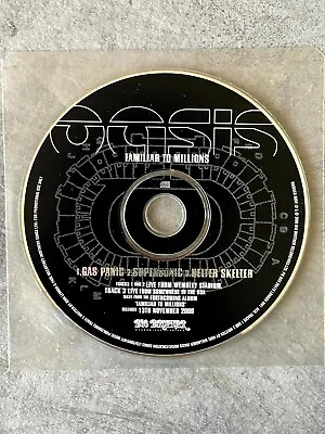 Oasis Cd Family To Millions Uk Promo Only Good Condition Liam Noel • £40.96