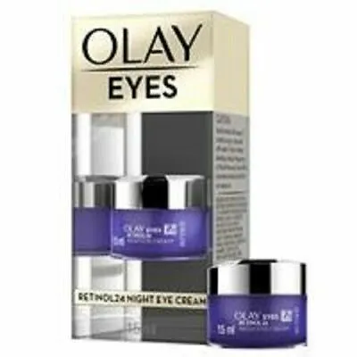 $23.90 • Buy Olay Eyes Retinol 24 Night Smooth And Bright Eye Cream 15ml