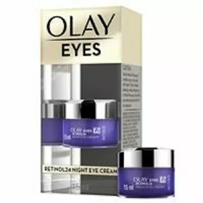 Olay Eyes Retinol 24 Night Smooth And Bright Eye Cream 15ml • $21.90