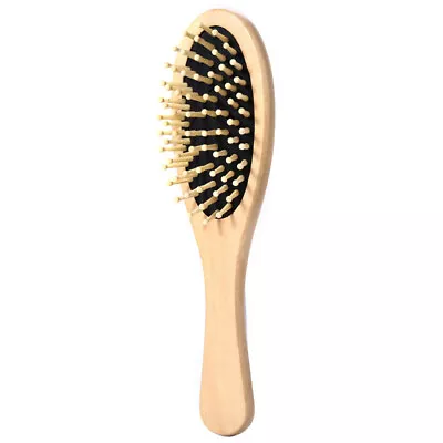  Hair Brush For Women Teasing Combs Exfoliate Wooden Round Head • £7.99