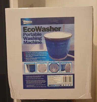 Leisurewize Eco Washer Portable Washing Machine Ideal For Caravans/Boats • £70