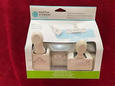 Martha Stewart  Ribbon Loop  Punches; Punch Around The Page Set; New • $23.95