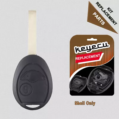 Remote Car Key Shell Case Fob 2 Button For BMW Mini Cooper S R50 R53 2002-2005 • $12.80