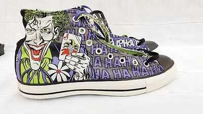 Converse DC Comics - 122135F - Joker - Size Men 10/Women 12 - 100% Authentic • $150