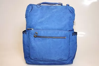 Sakroots By The Sak Loyola Cobalt Recycled Backpack NEW Medium Zip Bag 109055 • $68.53