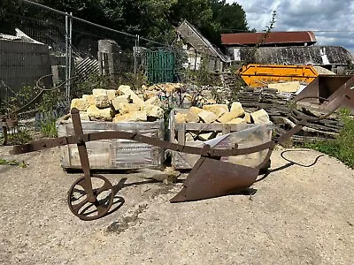£130 • Buy J. Adams Cast Iron Vintage Horse Drawn Plough