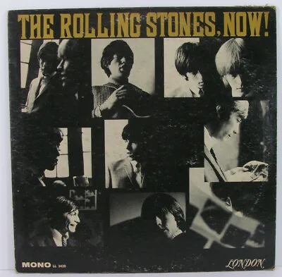 The Rolling Stones Now! LL 3420 Record Vinyl Lp Vintage 1964 London  • $13.99