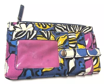 Vera Bradley  ID Wallet Floral Print Multicolor • $4.95