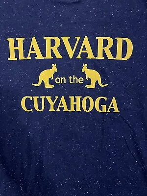 Rubber City Clothing Harvard On The Cuyahoga T Shirt (Adult Small) Univ Of Akron • £23.75