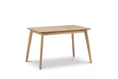 Boden Rectangular Dining Table With Tapered Legs Kitchen Dining Room Oak • £176.99