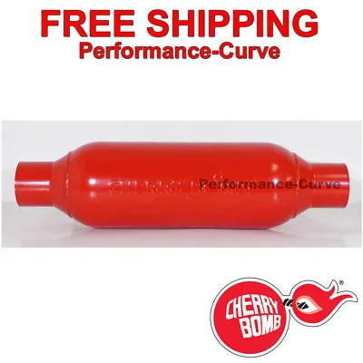 Cherry Bomb M-80 Two Chamber Muffler - 5  Round - 2.5  In / Out - M80250 • $49.95