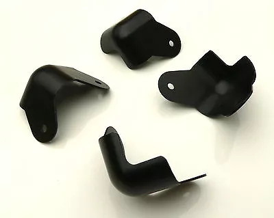 Set Of 4 Black Metal Corner Protectors Guitar Loudspeaker & PA Amplifier Cabinet • £5.75