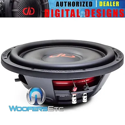 Dd Audio Sl612-d2 12  Slim Shallow 1200w Dual 2-ohm Car Subwoofer Bass Speaker • $279