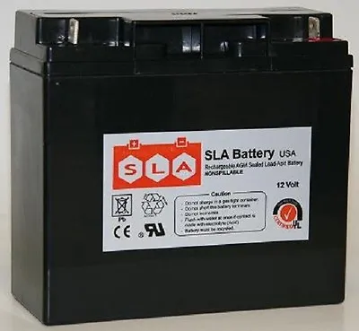 UB12220 40696 AGM 12V 22AH 12 Volt 22 Amp Sealed Lead Acid Battery NEW USA • $40.99