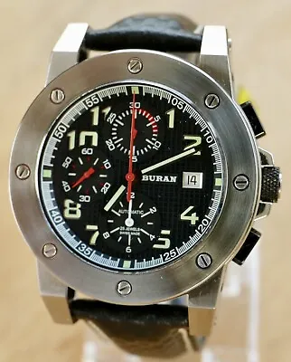 New LE Buran B50 SA Sport Aero 7750 Chronograph Watch Uhr Orologio • $1635.52