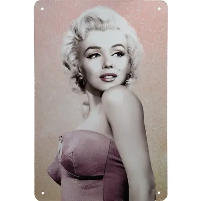 Marilyn Monroe Vintage Metal Signs 50s 60s Retro Pinup Girl Tin Sign Decor 12x8 • $13.50