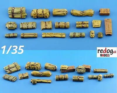 1/35 Military Scale Modelling Resin Stowage Kit Diorama Accessories Kit 2 • £9.99