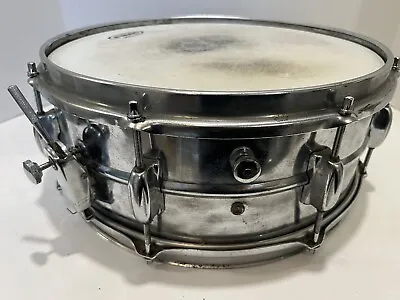 Vintage Snare Drum Metal 1960s Era 14”   • $73.90