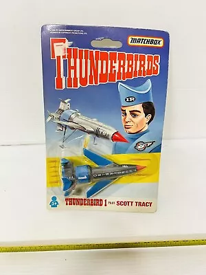 Thunderbirds 3 Scott Tracy Matchbox Vintage Brand • $28.37