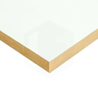 18mm White Melamine Faced Mdf Board • £21.99