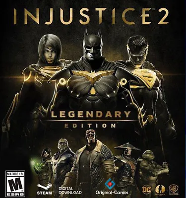 Injustice 2 Legendary Edition Steam Key PC Region Free Worldwide (No CD/DVD) • $9.99