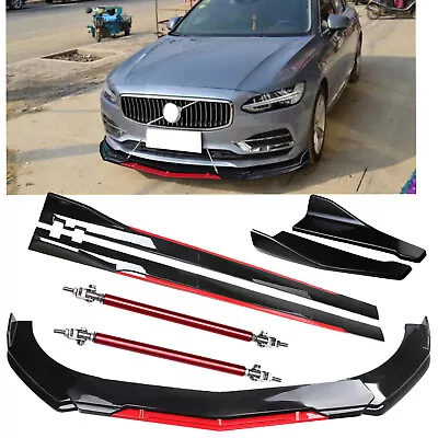 For Volvo S40 S60 S80 2006 Front Bumper Lip Splitter Spoiler Side Skirt Body Kit • $99.99