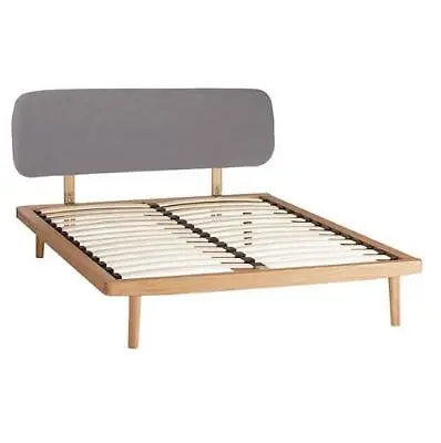 John Lewis Bow Upholstered Headboard Bed Frame King Size RRP£649 (4453) • £499