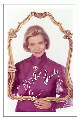 ANNE HADDY Signed Autograph PHOTO Gift Print NEIGHBOURS Helen Daniels • £3.79