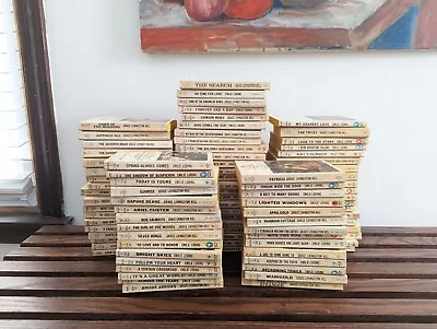 Vintage Bantam Books Romance Novels Lot Paperbacks 1960's Loring Livingston Hill • $140