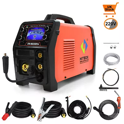£359.99 • Buy 5 In 1 SYN MIG-200 Pro MIG Welder 200A 220V Aluminum Gas TIG MIG Welding Machine