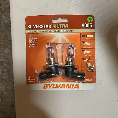Sylvania 9005 SilverStar Ultra High Performance Halogen Headlight 2-Bulb OPENBOX • $24.99