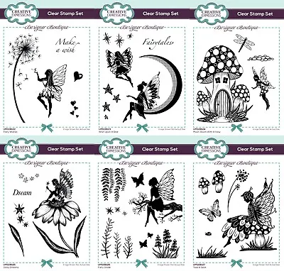 Creative Expressions - Designer Boutique Collection Fairy - A5 Clear Stamp • £7.99