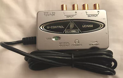 U-Control UCA202 Ultra Low Latency USB Audio Interface With Digital Output • $25