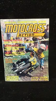 Motocross Action Dec 1974 Wench Racing Grand Prix Maico 450 Bicycle Texas • $39.95