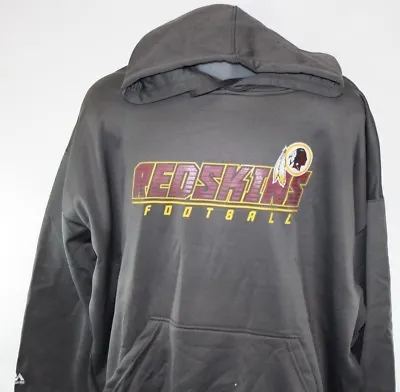 Mens NFL Majestic Therma Base Washington Redskins Football Poly Fleece Hoodie • $39.99