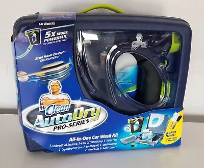 New! Mr. Clean AUTO DRY Pro-Series ALL IN ONE CAR WASH KIT *Complete* • $65