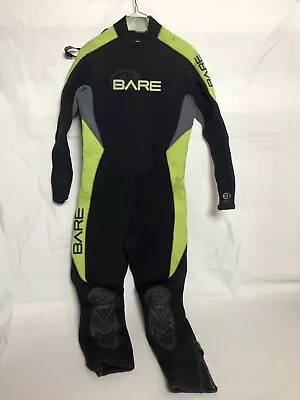 Bare Velocity Full Wetsuit 5/4mm Men’s MT/ML Yellow Black • $69.99